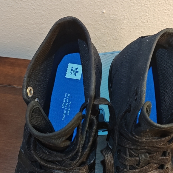 Adidas Matchcourt High RX Triple Black, Size 11 - New Without Tags - Picture 2 of 5